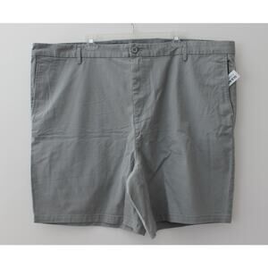 Old Navy Mens Slim Built-In Flex Rotation Chino Shorts Size 48 Silver Sage NWT